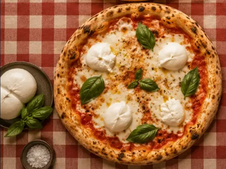 Pizza Margarita de Búfala
